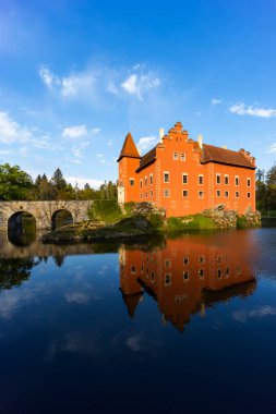 Güney Bohemya 'daki Cervena Lhota Kalesi, Çek Cumhuriyeti