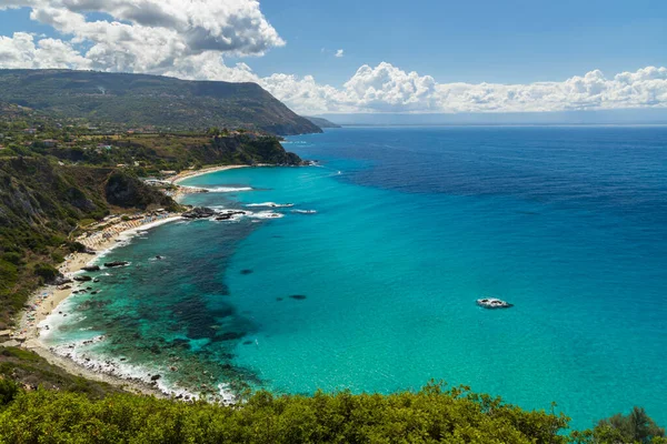 Capo Vaticano Nun Kayalık Uçurumu Tyrhenian Denizi Calabria Güney Talya — Stok fotoğraf