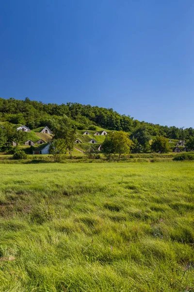 Gombos Hegyi Pincesor Hercegkut Local Unesco Grande Planície Norte Hungria — Fotografia de Stock