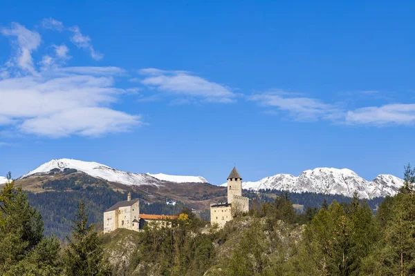 Castelo Sprechenstein Tirol Sul Itália — Fotografia de Stock
