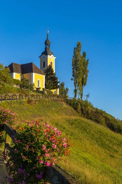 Kościół Kitzeck Sausal Styria Austria — Zdjęcie stockowe