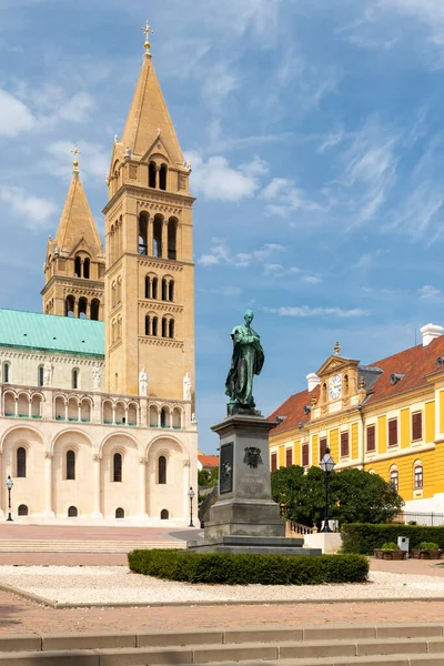 Cattedrale Pecs Contea Baranya Ungheria — Foto Stock