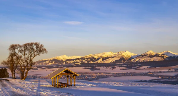 Western Tatras Rohace Winter Time Slovakia — Stock Photo, Image