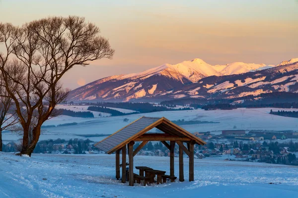 Western Tatras Rohace Winter Time Slovakia — Stock Photo, Image