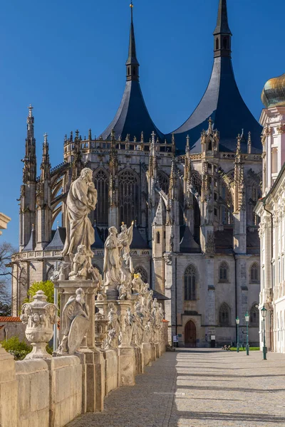 Chiesa Santa Barbara Kutna Hora Sito Unesco Repubblica Ceca — Foto Stock