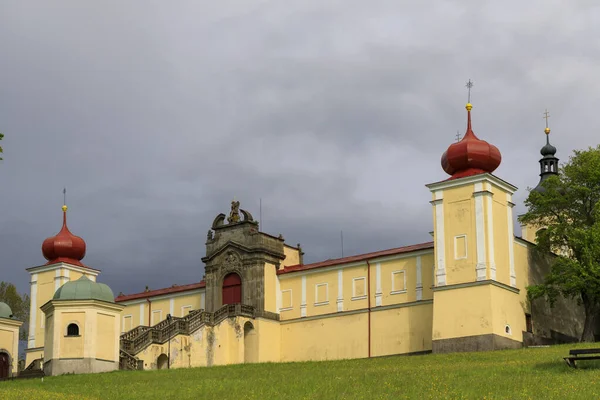 Klasztor Matki Bożej Hedec Czechy Wschodnie Czechy — Zdjęcie stockowe