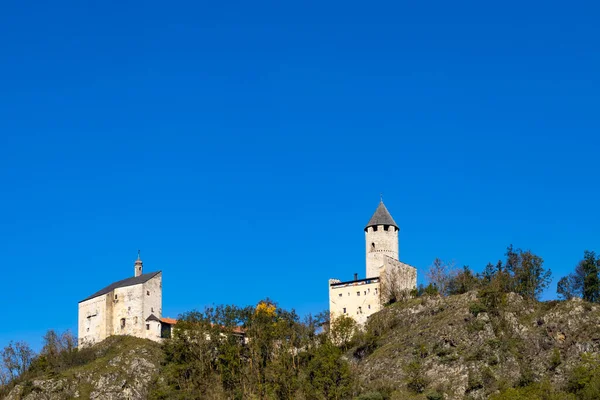 Kasteel Sprechenstein Zuid Tirol Italië — Stockfoto