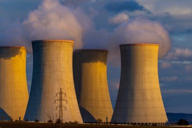 Nükleer santral Dukovany, Vysocina bölgesi, Çek Cumhuriyeti