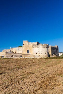 Castello di Acaya kalesi, Lecce ili, Apulia, İtalya