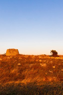 Torre Sant Emiliano, Otranto, Salento kıyıları, Apulia bölgesi, İtalya