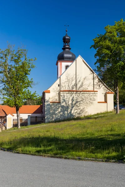 Barokowy Klasztor Plazmowy Obwód Pilzno Czechy — Zdjęcie stockowe