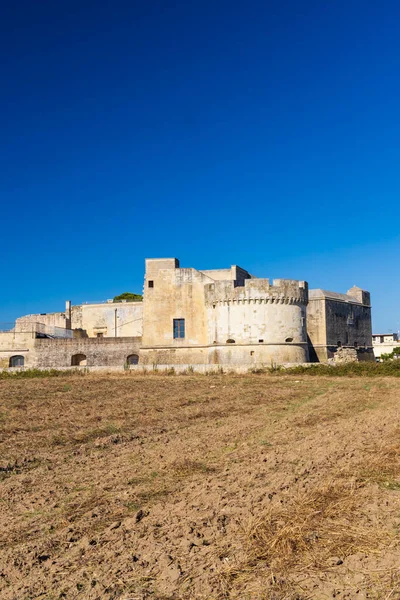 Kasteel Castello Acaya Provincie Lecce Apulië Italië — Stockfoto