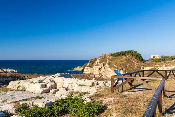 Southernmost Place Puglia Punta Ristola Castrignano Del Capo Apulia Italy — Stock Photo, Image