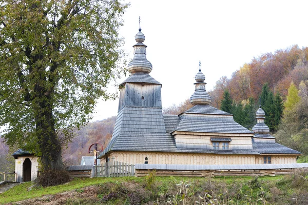 木制教堂、 米罗拉斯洛伐克 — 图库照片