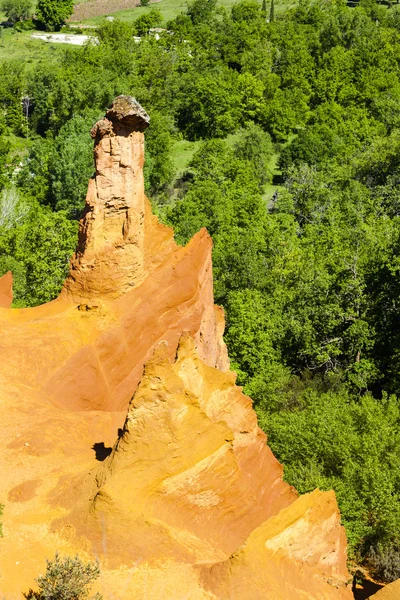 Colorado Provencal, Provence, Frankreich — Stockfoto