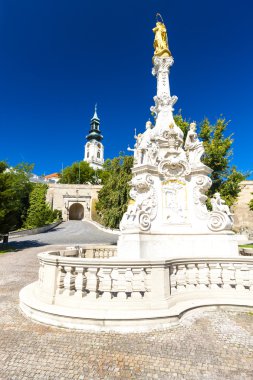 Veba sütunu ve kalede nitra, Slovakya