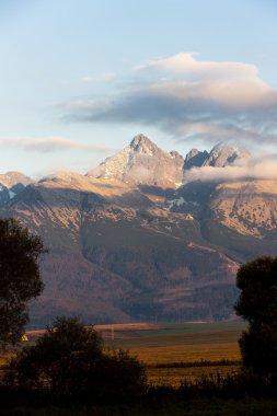 çevresi lomnicky tepe, vysoke tatry (yüksek tatras), slova