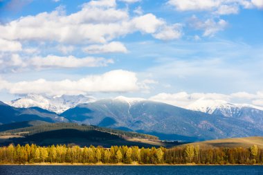 Liptovska mara ile Batı tatras