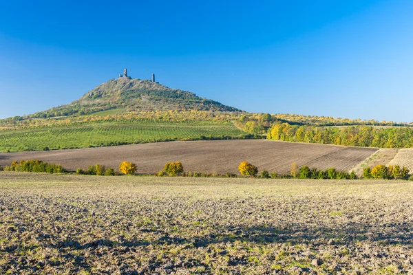 Hazmburk kalesi kalıntıları — Stok fotoğraf