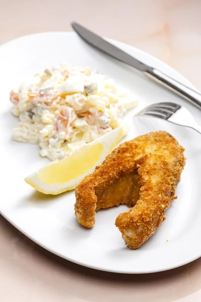 Fried carp — Stock Image Fried carp Stock Photo