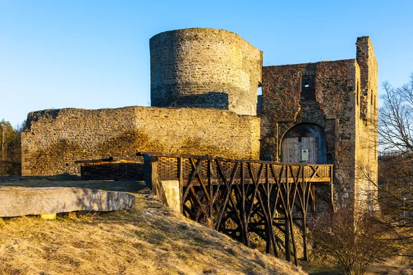 Krakovec 城堡的废墟 — 图库照片