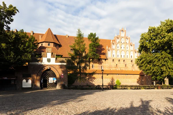 Замок Мальборк, Польша — стоковое фото