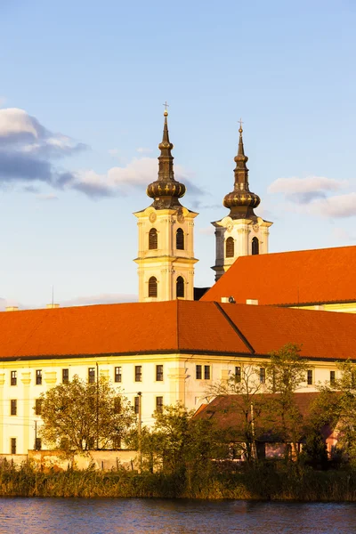 Базиліка наших леді і монастир, sastin-straze, Словаччина — стокове фото