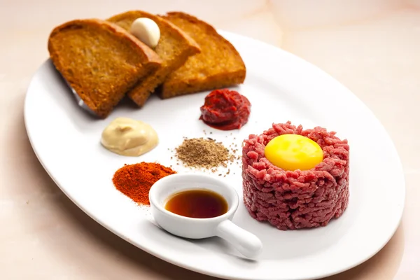 Tartare de steak d'aloyau — Photo