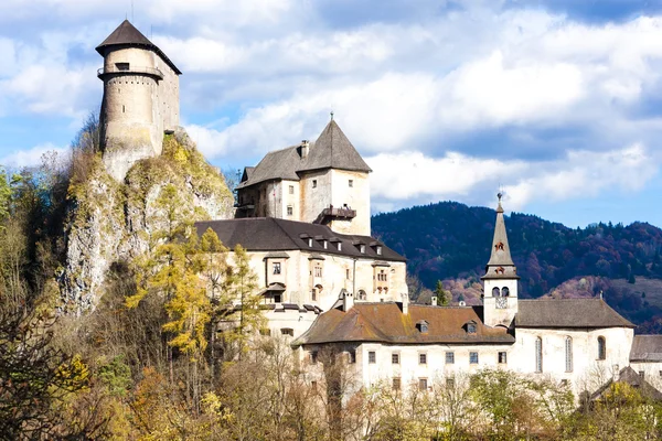 Oravský hrad, Slovensko — Stock fotografie