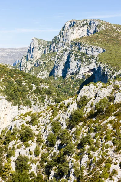 Soutěsce Verdon, Provence — Stock fotografie