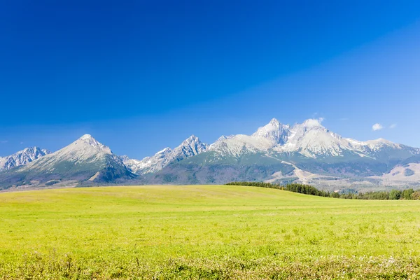 Vysoke Tatry (yüksek Tatras) — Stok fotoğraf