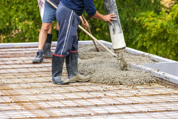 Construction of a house — Stock Photo, Image