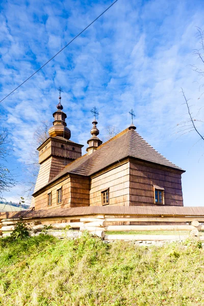 木制教堂，fricka 斯洛伐克 — 图库照片