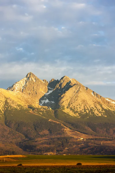 Lomnicky tepe, Vysoke Tatry (yüksek Tatras) — Stok fotoğraf