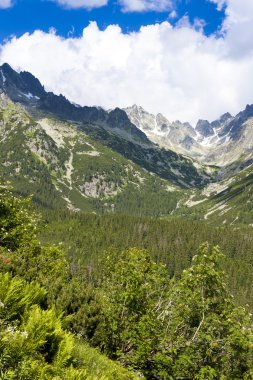 mengusovska Vadisi, vysoke tatry (yüksek tatras), Slovakya