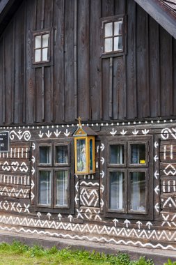 Ahşap evde cicmany, Slovakya