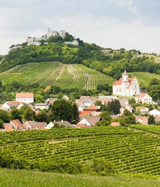 Ruínas do Castelo de Falkenstein, Baixa Áustria, Áustria — Fotografia de Stock