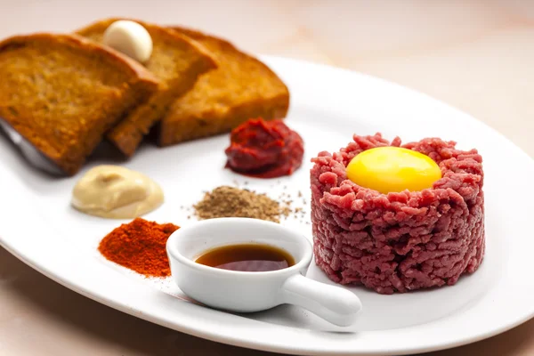 Tartare de steak d'aloyau — Photo