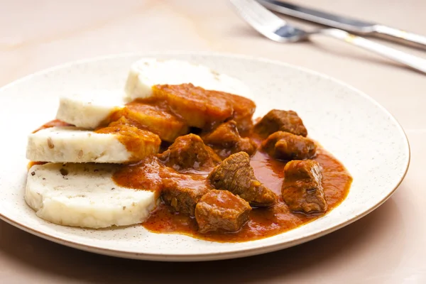 Goulash de carne — Fotografia de Stock