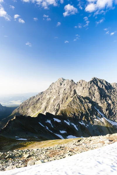 Vysne koprovske sedlo, Vysoke Tatry (High Tatras), Eslováquia — Fotografia de Stock