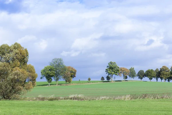 Autumnal landscape view — Stock Photo, Image