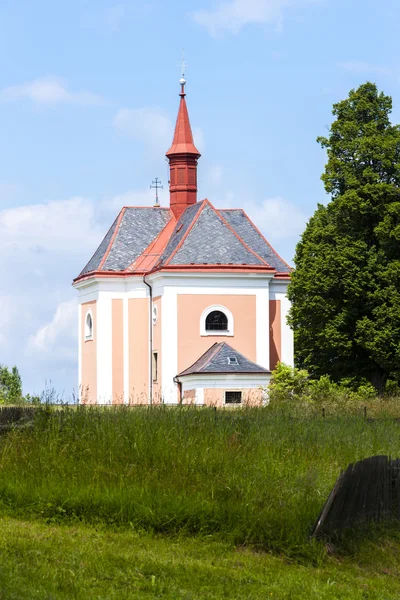 Kostel svaté Anny, pustá Kamenice — Stock fotografie