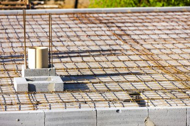 Bir ev görünümü inşaatı