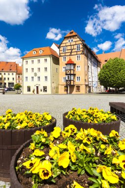 karmaşık bir ortaçağ denilen spalicek, cheb evler