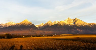 Lomnicky tepe, Vysoke Tatry çevresi