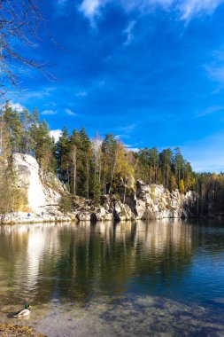 piskovna lake, teplice-Adrszpach kaya