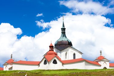 Zelena Hora yakınındaki Zdar nad Sazavou