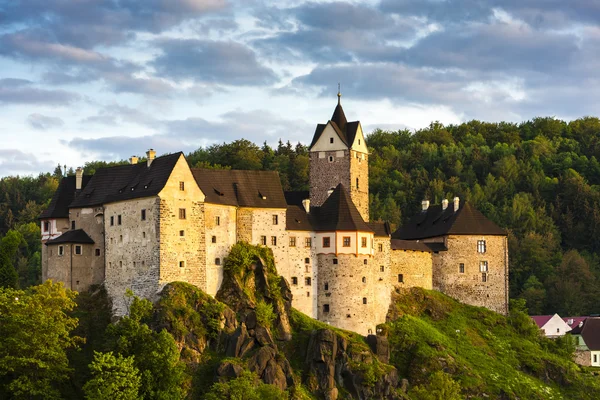 Hrad Loket, Česká republika — Stock fotografie