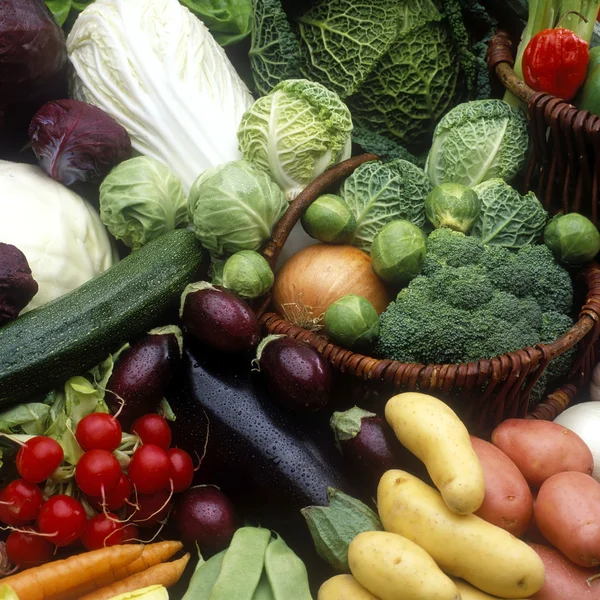 Verduras bodegón — Foto de Stock