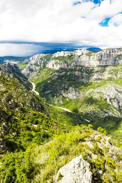 Wąwóz Verdon, Prowansja — Zdjęcie stockowe